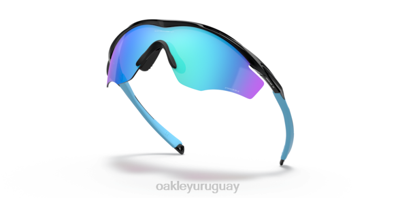 Oakley marco m2 xl XT4H179 gafas Lentes Prizm de zafiro, montura negra pulida.