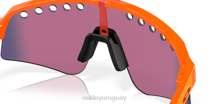 Oakley mathieu van der poel serie firma sutro lite barrido XT4H1017 gafas Lentes prizm road, montura naranja brillante