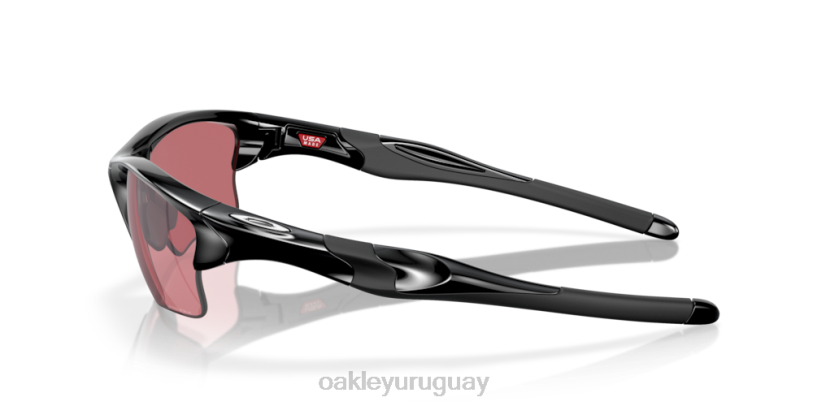 Oakley media chaqueta 2.0 xl XT4H417 gafas Lentes Prizm Dark Golf, montura negra pulida.