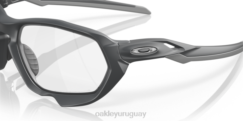 Oakley plasma XT4H262 gafas Lentes fotocromáticas de iridio de transparente a negro, montura de carbono mate