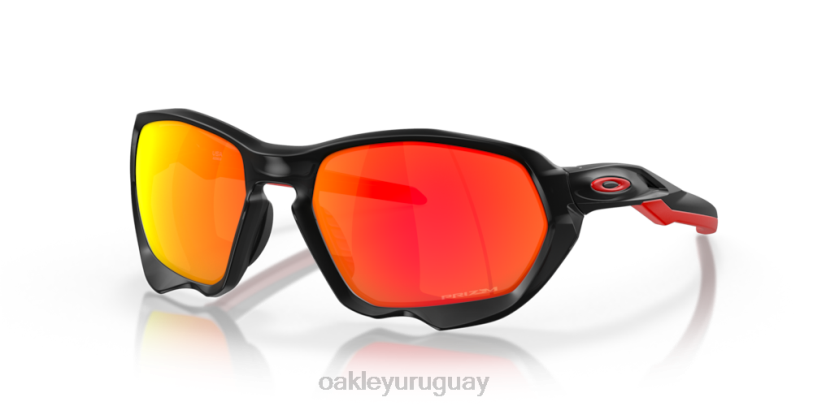 Oakley plasma XT4H266 gafas Lentes Prizm Ruby, montura tinta negra mate.