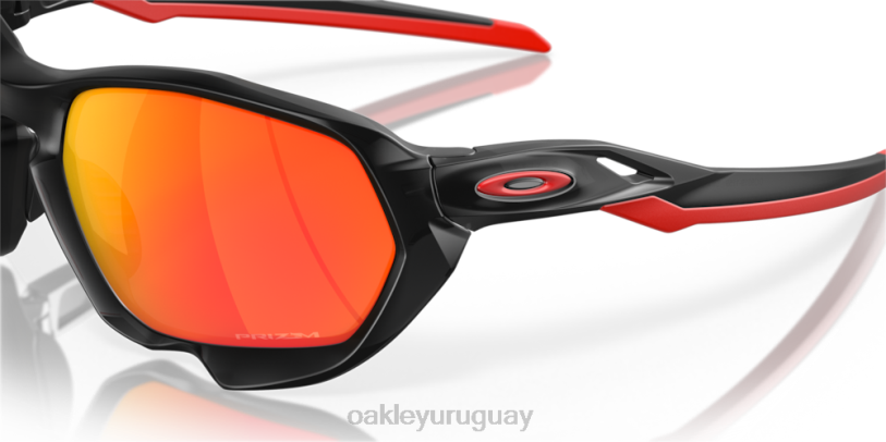 Oakley plasma XT4H266 gafas Lentes Prizm Ruby, montura tinta negra mate.