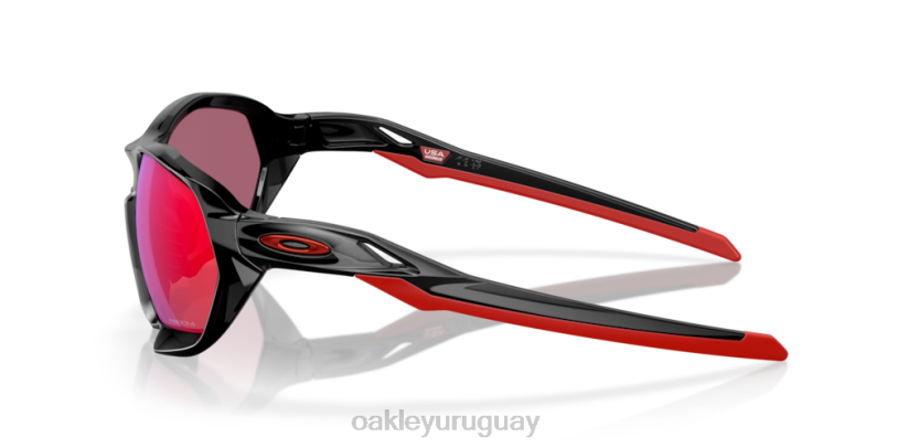 Oakley plazma (ajuste de puente bajo) XT4H584 gafas Lentes Prizm Road, montura tinta negra.