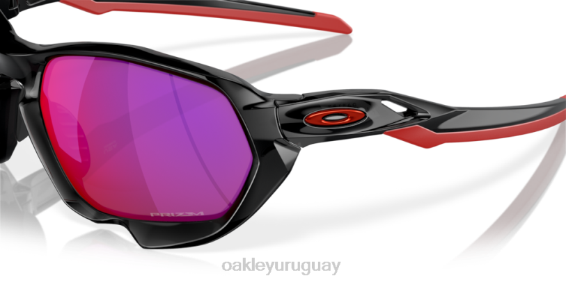 Oakley plazma (ajuste de puente bajo) XT4H584 gafas Lentes Prizm Road, montura tinta negra.