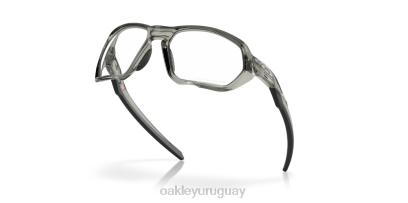 Oakley plazma (ajuste de puente bajo) XT4H585 gafas Lentes fotocromáticas de iridio de transparente a negro, montura de tinta gris