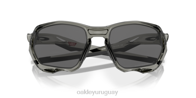 Oakley plazma (ajuste de puente bajo) XT4H585 gafas Lentes fotocromáticas de iridio de transparente a negro, montura de tinta gris