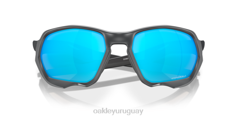Oakley plazma (ajuste de puente bajo) XT4H587 gafas lentes prizm de zafiro, marco de carbono mate