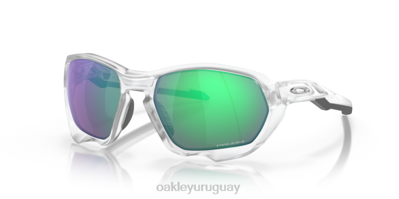 Oakley plazma (ajuste de puente bajo) XT4H591 gafas Lentes prizm road jade, montura transparente mate