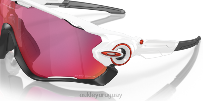 Oakley quebrador de fauces XT4H399 gafas Lentes Prizm Road, montura blanca pulida.