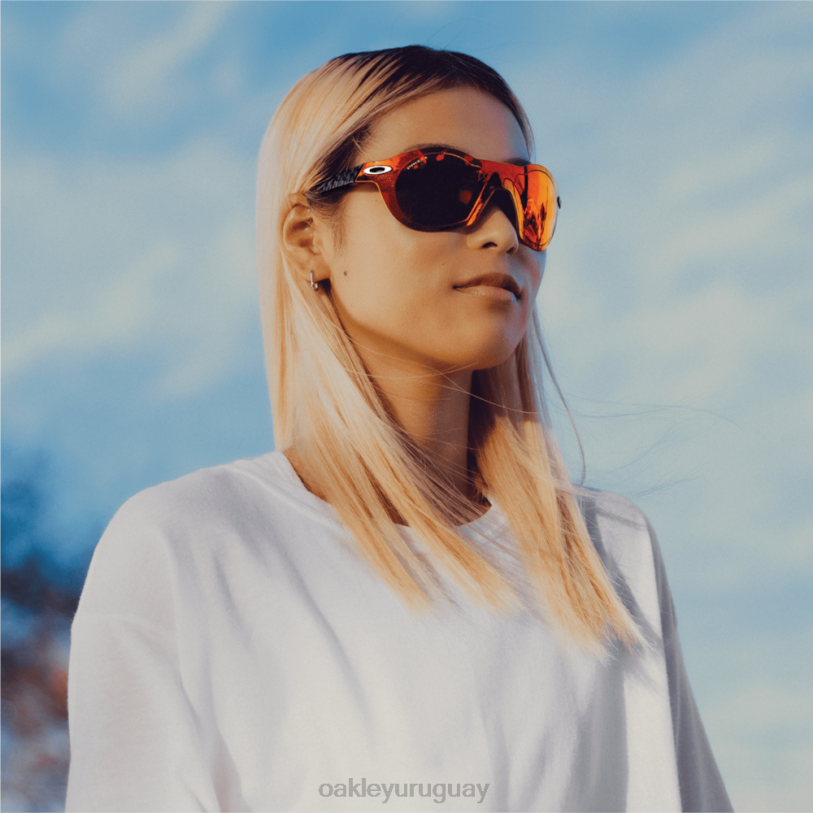 Oakley re:bajo cero XT4H20 gafas Lentes Prizm Ruby, montura de fibra de carbono.