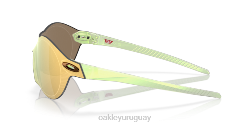 Oakley re:subzero descubre la colección XT4H173 gafas Lentes prizm 24k, montura opalina jade mate claro
