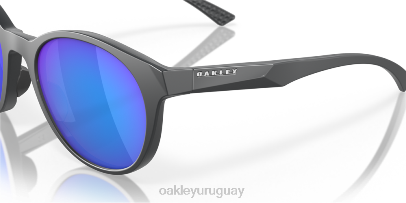 Oakley rocío del mar XT4H1087 gafas lentes polarizadas prizm sapphire, montura de carbono mate