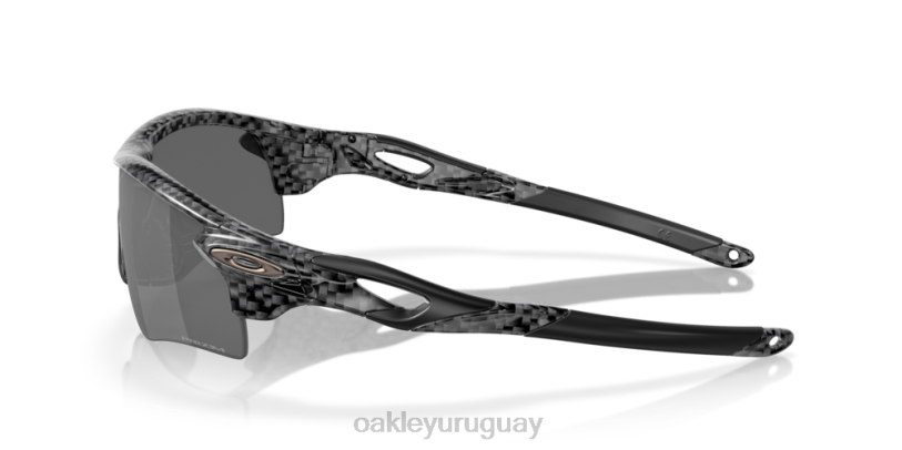 Oakley ruta de bloqueo de radar (ajuste de puente bajo) XT4H708 gafas lentes prizm negras, montura de fibra de carbono