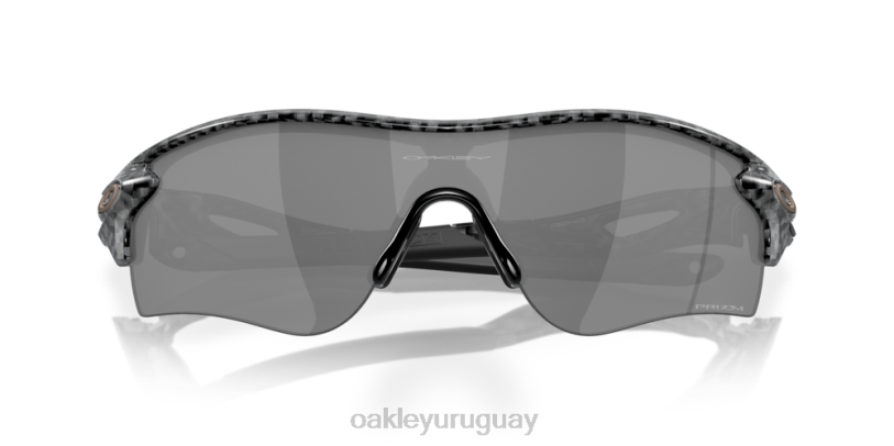 Oakley ruta de bloqueo de radar (ajuste de puente bajo) XT4H708 gafas lentes prizm negras, montura de fibra de carbono