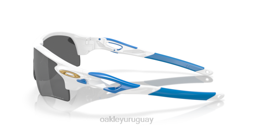 Oakley ruta de bloqueo de radar (ajuste de puente bajo) XT4H709 gafas lentes prizm negras, montura blanca pulida