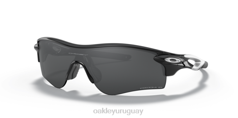Oakley ruta de bloqueo de radar (ajuste de puente bajo) XT4H712 gafas lentes prizm polarizadas negras, montura negra pulida