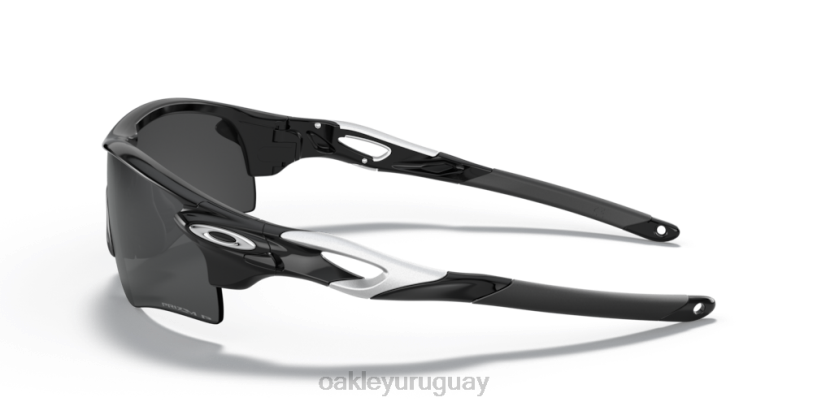 Oakley ruta de bloqueo de radar (ajuste de puente bajo) XT4H712 gafas lentes prizm polarizadas negras, montura negra pulida