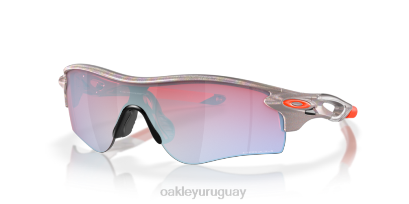 Oakley ruta de bloqueo de radar de colección de unidad (ajuste de puente bajo) XT4H721 gafas lentes prizm snow zafiro, montura polvo espacial