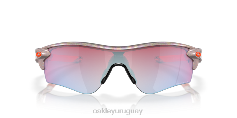 Oakley ruta de bloqueo de radar de colección de unidad (ajuste de puente bajo) XT4H721 gafas lentes prizm snow zafiro, montura polvo espacial