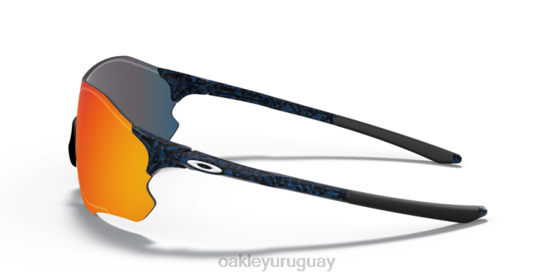 Oakley ruta evzero (ajuste de puente bajo) XT4H883 gafas lentes positivas de iridio rojo, montura planet x