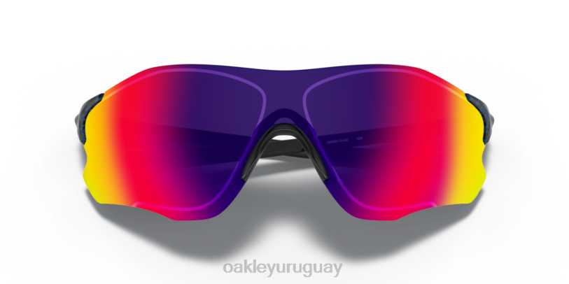 Oakley ruta evzero (ajuste de puente bajo) XT4H883 gafas lentes positivas de iridio rojo, montura planet x