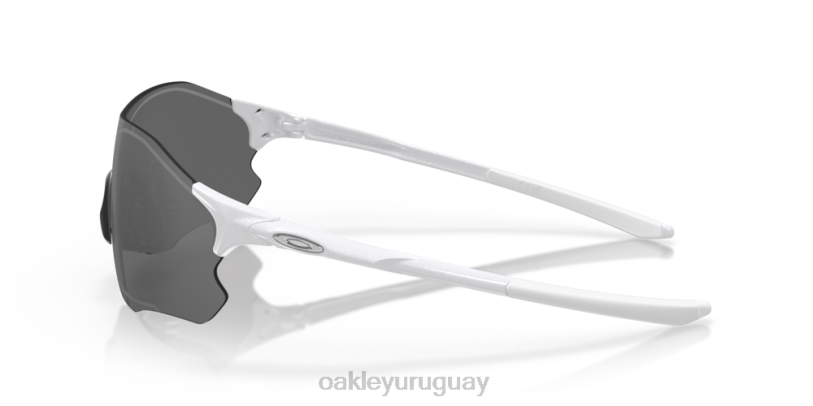 Oakley ruta evzero (ajuste de puente bajo) XT4H886 gafas lentes pizarra iridio, montura blanco perla