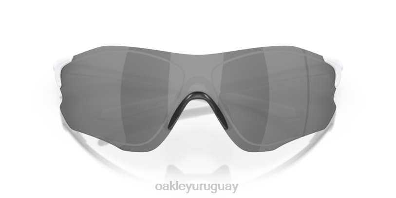 Oakley ruta evzero (ajuste de puente bajo) XT4H886 gafas lentes pizarra iridio, montura blanco perla