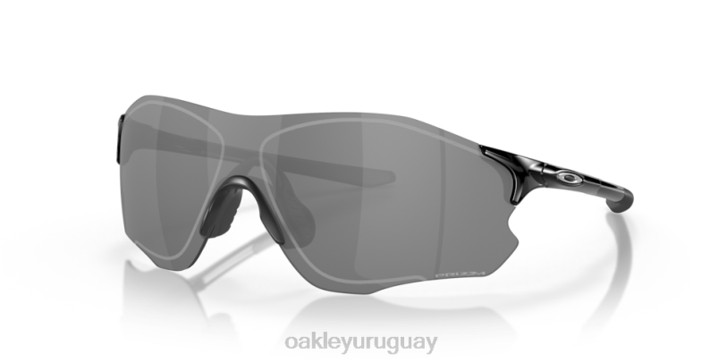 Oakley ruta evzero (ajuste de puente bajo) XT4H887 gafas lentes prizm negras, montura negra pulida
