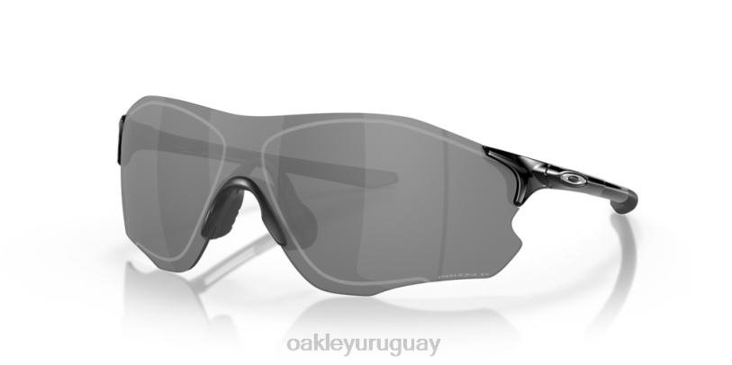 Oakley ruta evzero (ajuste de puente bajo) XT4H889 gafas lentes prizm polarizadas negras, montura negra pulida