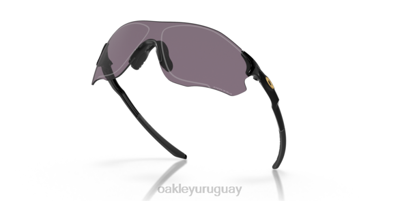 Oakley ruta evzero (ajuste de puente bajo) XT4H890 gafas lentes gris prizm, montura negra pulida