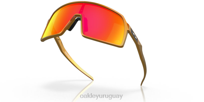 Oakley serie de diseños sutro troy lee XT4H929 gafas lentes prizm ruby, diseños de troy lee montura de cambio en oro rojo