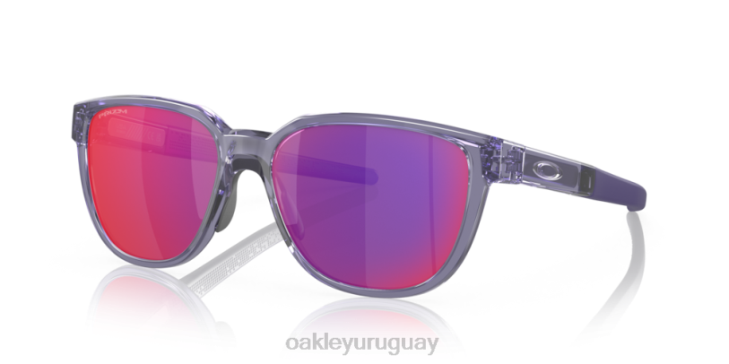 Oakley solenoide XT4H836 gafas Lentes prizm road, montura lila transparente