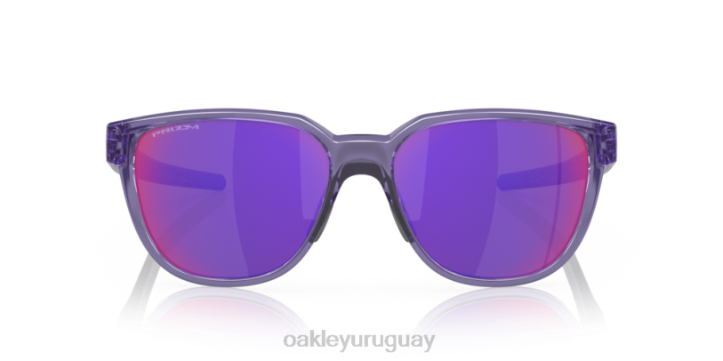 Oakley solenoide XT4H836 gafas Lentes prizm road, montura lila transparente