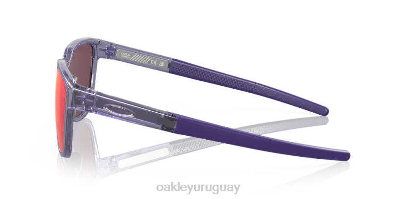 Oakley solenoide XT4H836 gafas Lentes prizm road, montura lila transparente