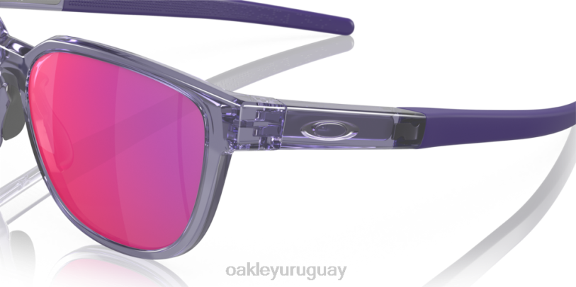 Oakley solenoide XT4H836 gafas Lentes prizm road, montura lila transparente
