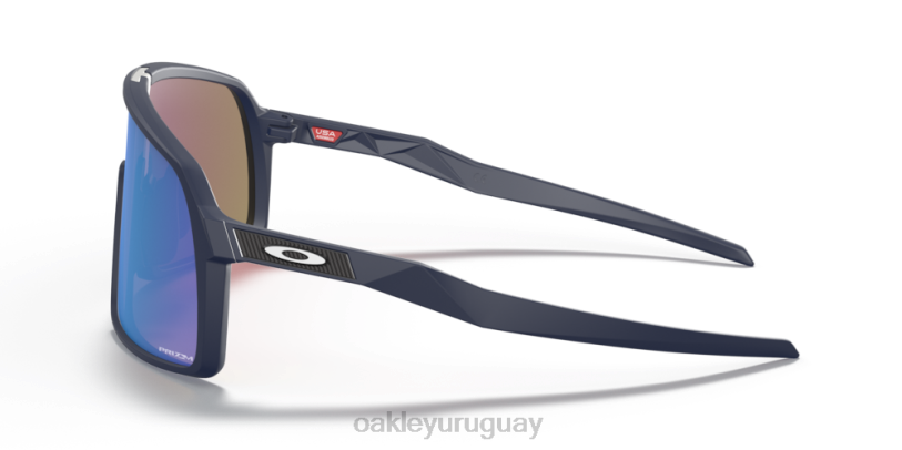 Oakley sutro (ajuste de puente bajo) XT4H468 gafas lentes prizm de zafiro, montura azul marino mate