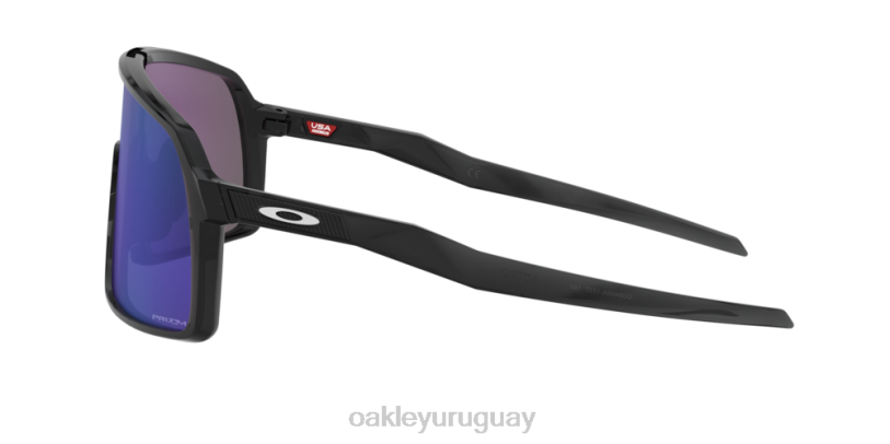 Oakley sutro (ajuste de puente bajo) XT4H470 gafas lentes prizm jade, montura tinta negra