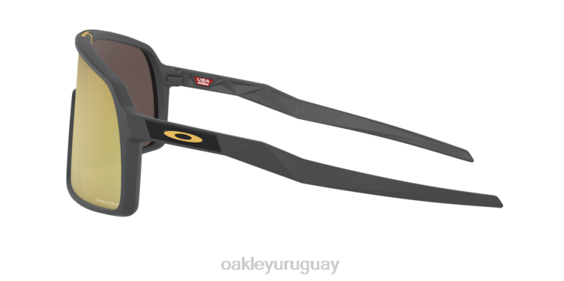 Oakley sutro (ajuste de puente bajo) XT4H471 gafas Lentes prizm 24k, marco de carbono mate.