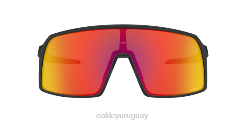 Oakley sutro (ajuste de puente bajo) XT4H473 gafas Lentes prizm ruby, montura negra mate.