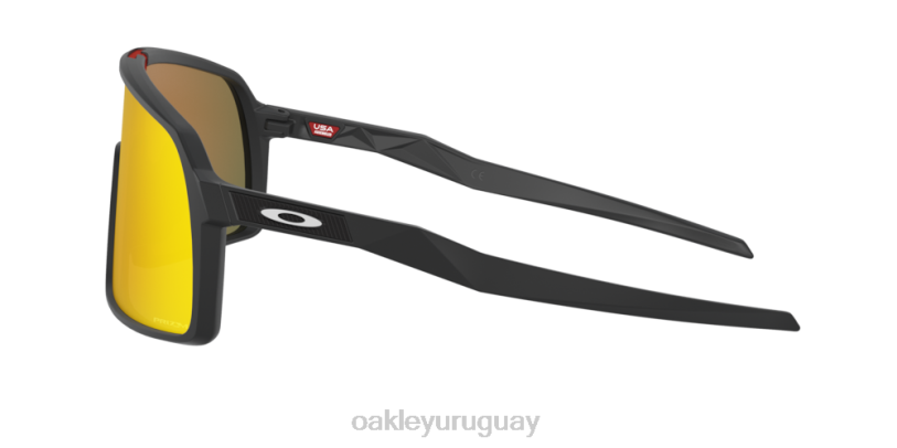 Oakley sutro (ajuste de puente bajo) XT4H473 gafas Lentes prizm ruby, montura negra mate.