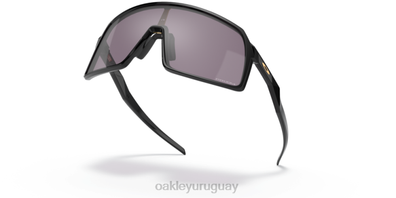 Oakley sutro (ajuste de puente bajo) XT4H474 gafas lentes gris prizm, montura negra pulida