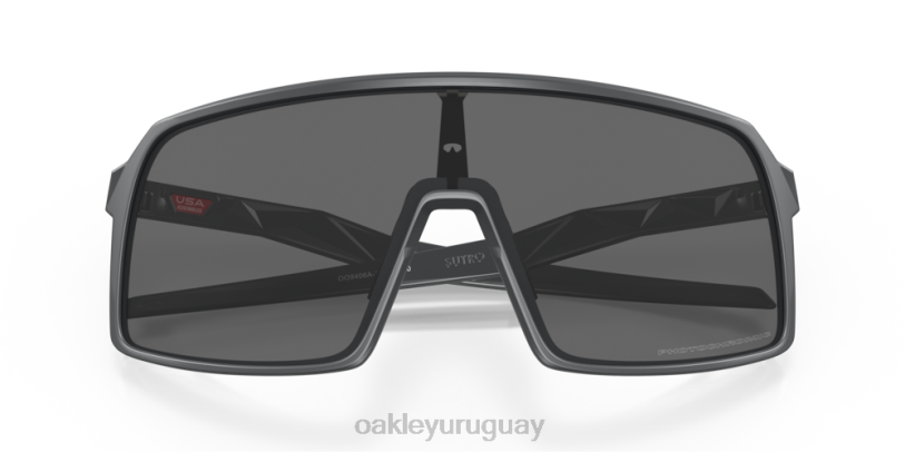 Oakley sutro (ajuste de puente bajo) XT4H475 gafas Lentes fotocromáticas de iridio de transparente a negro, montura de carbono mate