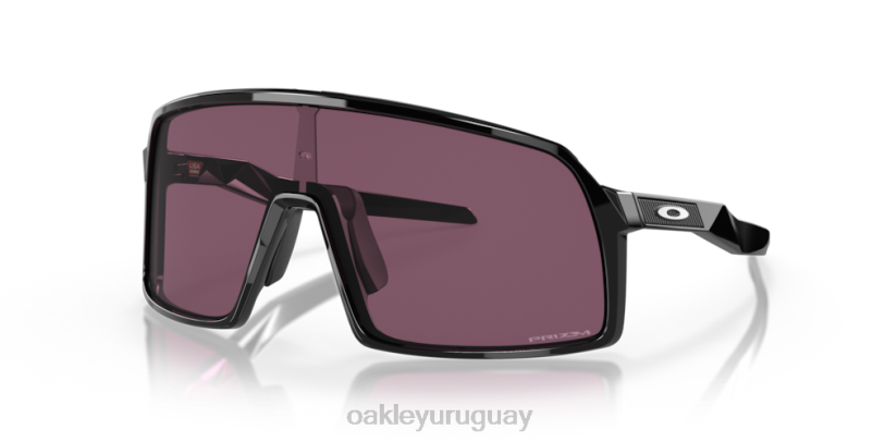Oakley sutro s XT4H272 gafas lentes prizm road negras, montura negra pulida