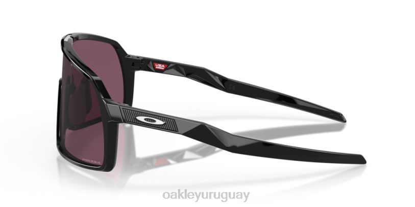 Oakley sutro s XT4H272 gafas lentes prizm road negras, montura negra pulida