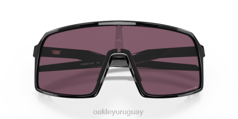 Oakley sutro s XT4H272 gafas lentes prizm road negras, montura negra pulida