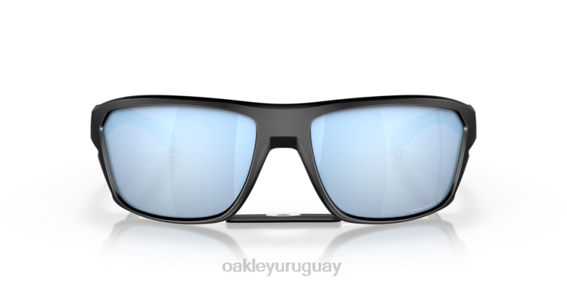 Oakley tiro dividido XT4H299 gafas Lentes prizm polarizadas deep water, montura negra mate