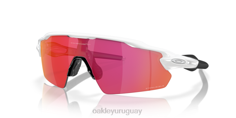 Oakley tono del radar ev XT4H730 gafas Lentes Prizm Field, montura blanca pulida.