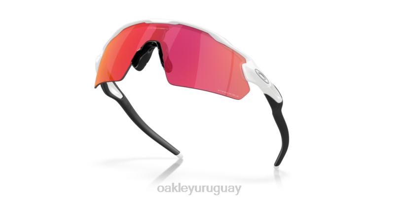 Oakley tono del radar ev XT4H730 gafas Lentes Prizm Field, montura blanca pulida.