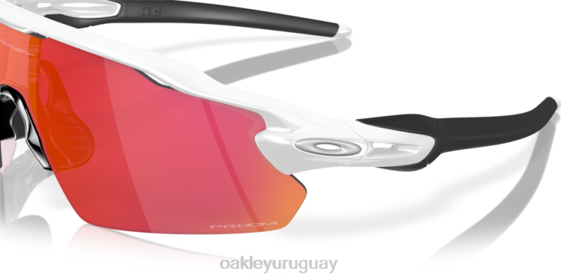 Oakley tono del radar ev XT4H730 gafas Lentes Prizm Field, montura blanca pulida.