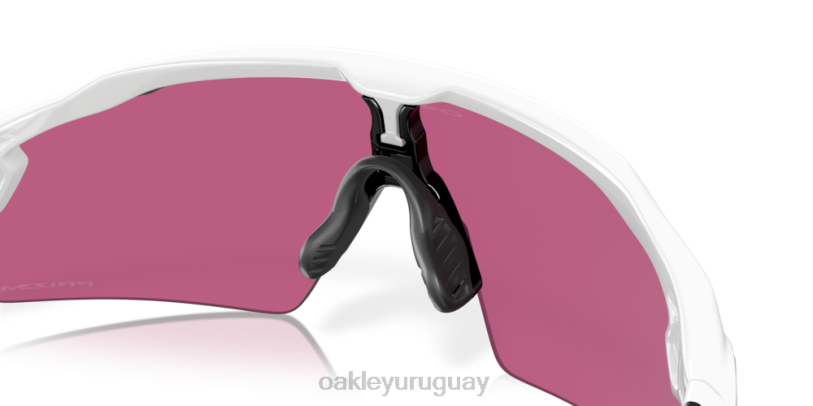 Oakley tono del radar ev XT4H730 gafas Lentes Prizm Field, montura blanca pulida.